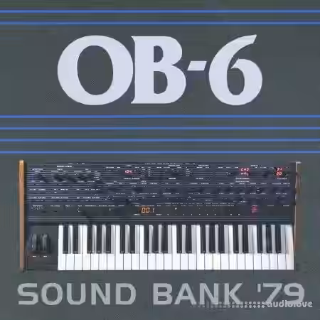 Polydata OB-6 Sound Bank '79 [Synth Presets] - Sample Pack Artwork