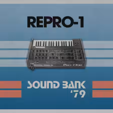 Polydata u-he Repro-1 Sound Bank '79 [Synth Presets] - Sample Pack Artwork