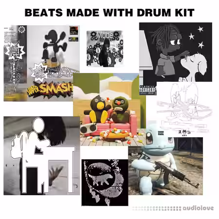 prblm PEGI16 Drum Kit [WAV, DAW Templates] - Sample Pack Artwork