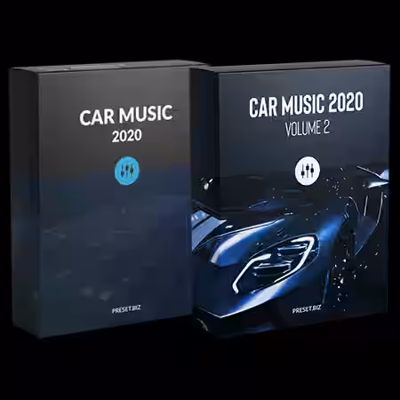 Preset Biz Car Music 2020 Vols.1-2 [WAV, MiDi, Synth Presets] - Sample Pack Artwork