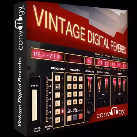 Presonus Convology Vintage Digital Reverbs (Impulse Bounce) - Sample Pack Artwork