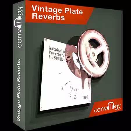 Presonus Convology Vintage Plate Reverbs (Impulse Bounce) - Sample Pack Artwork
