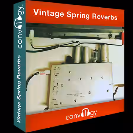 Presonus Convology Vintage Spring Reverbs (Impulse Bounce) - Sample Pack Artwork