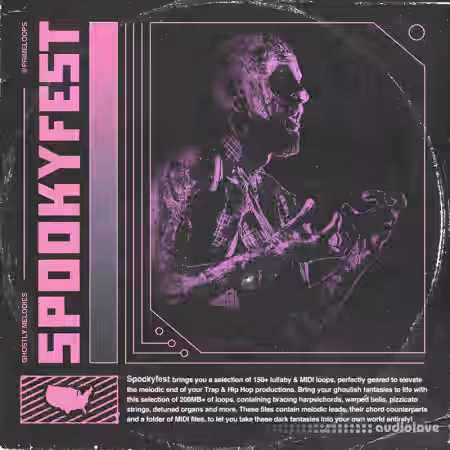 Prime Loops SPOOKYFEST: Ghostly Lullabies [WAV] - Sample Pack Artwork