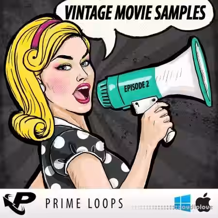 Prime Loops Vintage Movie Samples: Episode 2 [MULTiFORMAT] - Sample Pack Artwork