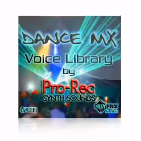 Pro-Rec Dance MX Voice Bank for Yamaha Classic / Motif ES W2A W3A - Sample Pack Artwork