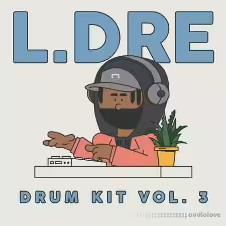 Prod. By L.Dre Drum Kit Vol.3 [WAV, MiDi] - Sample Pack Artwork