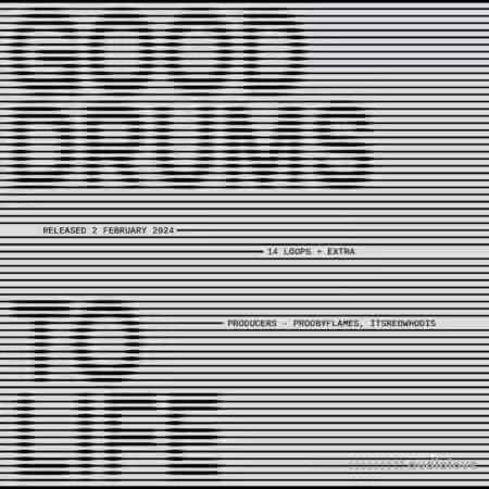 Prodbyflames Good Drums To Life [WAV] - Sample Pack Artwork
