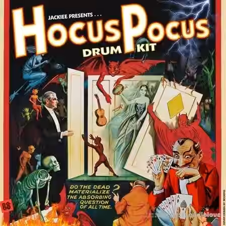 prodbyjackiee Hocus Pocus (Drum Kit) WAV MiDi [WAV, MiDi, Synth Presets] - Sample Pack Artwork