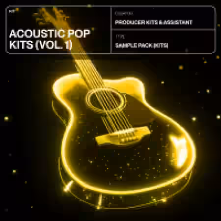 Producer Assistant Acoustic Pop Kits Vol.1 [WAV, MiDi] - Sample Pack Artwork