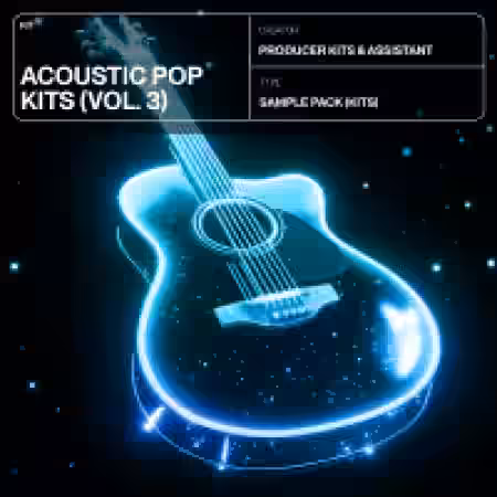 Producer Assistant Acoustic Pop Kits Vol.3 [WAV, MiDi] - Sample Pack Artwork