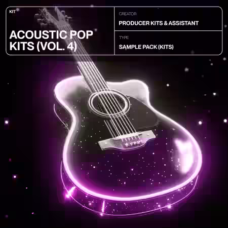 Producer Assistant Acoustic Pop Kits Vol.4 [WAV, MiDi] - Sample Pack Artwork