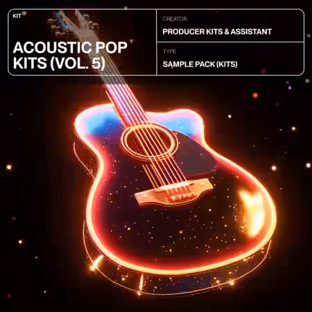Producer Assistant Acoustic Pop Kits Vol.5 [WAV, MiDi] - Sample Pack Artwork