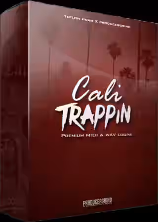 Producer Grind Cali Trappin Premium [WAV, MiDi] - Sample Pack Artwork