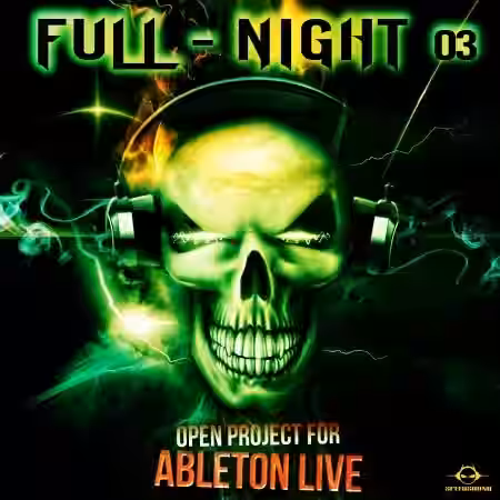 Producer Loops Ableton Live Psytrance Project: Full Night 3 [DAW Templates] - Sample Pack Artwork