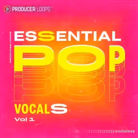 Producer Loops Essential Pop Vocals Vol 1 [WAV, MiDi] - Sample Pack Artwork