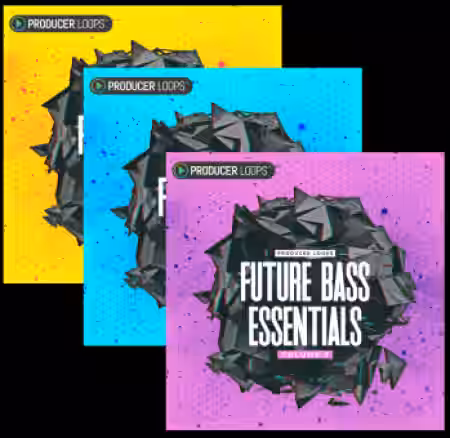 Producer Loops Future Bass Essentials Volume 1-3 [WAV, MiDi] - Sample Pack Artwork