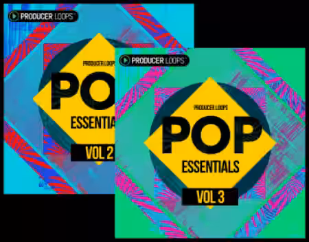 Producer Loops Pop Essentials Volume 2-3 [WAV] - Sample Pack Artwork