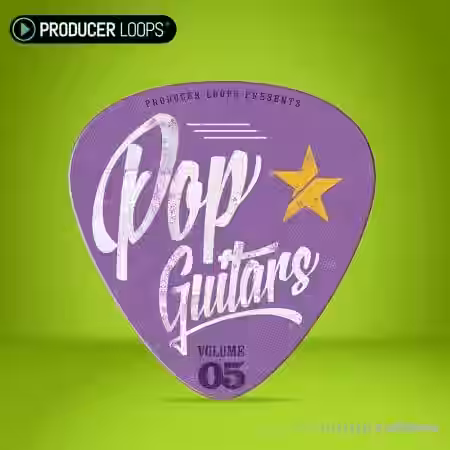 Producer Loops Pop Guitars Vol.5 [WAV, MiDi, REX] - Sample Pack Artwork