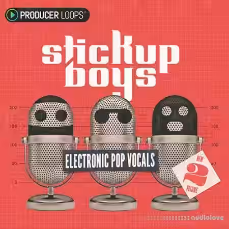 Producer Loops Stick Up Boys Electronic Pop Vocals Vol.2 [MULTiFORMAT] - Sample Pack Artwork