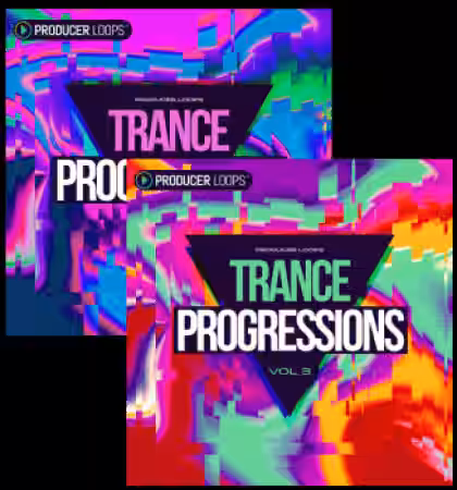 Producer Loops Trance Progressions Volume 2-3 [WAV, MiDi] - Sample Pack Artwork
