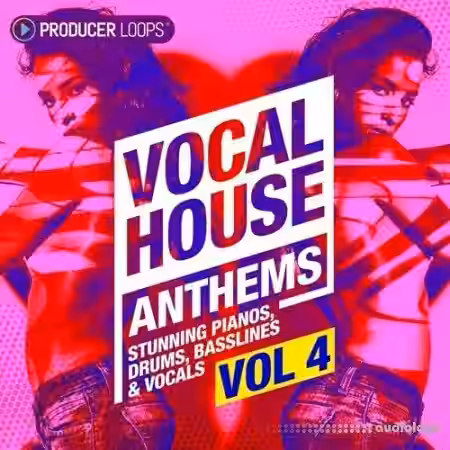 Producer Loops Vocal House Anthems 4 [AiFF, REX, MiDi] - Sample Pack Artwork