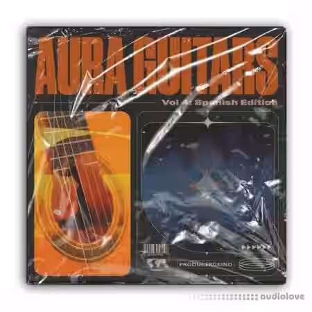 ProducerGrind AURA Guitars Vol.4 [Spanish Edition] [WAV] - Sample Pack Artwork
