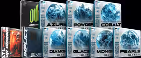 ProducerGrind AZURE Trap Collection [WAV, MiDi] - Sample Pack Artwork