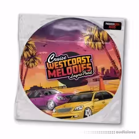 ProducerGrind LaynoProd Cruise Westcoast Melodies [WAV] - Sample Pack Artwork