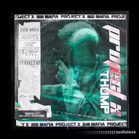 Producergrind Project X Thump 808 Loops & MIDIs [WAV, MiDi] - Sample Pack Artwork