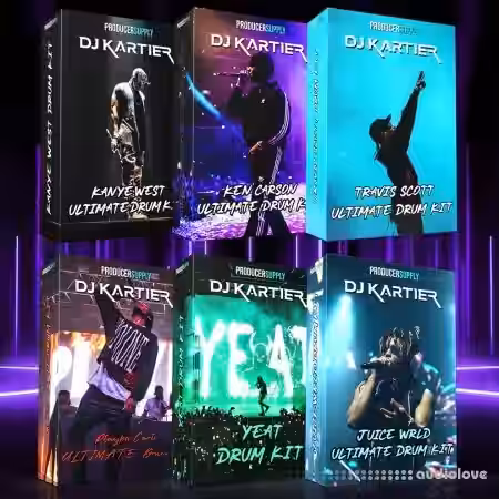 ProducerSupply Hit Artists Ultimate Drum Kit Bundle [WAV, MiDi] - Sample Pack Artwork