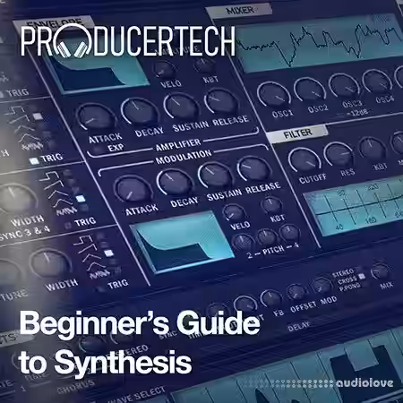 Producertech Beginner's Guide to Synthesis [TUTORiAL] - Sample Pack Artwork