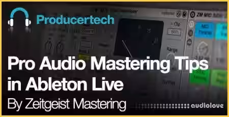 Producertech Pro Audio Mastering Tips in Ableton Live [TUTORiAL] - Sample Pack Artwork
