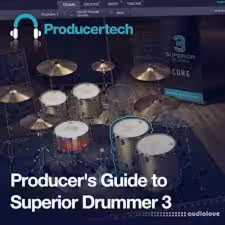 Producertech Producers Guide to Superior Drummer 3 [TUTORiAL] - Sample Pack Artwork