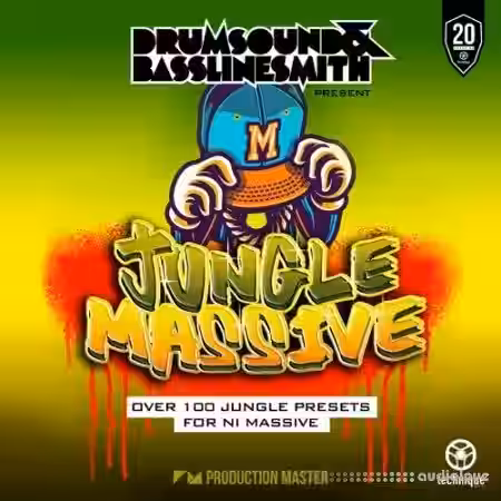 Production Master Drumsound and Bassline Smith Present Jungle Massive [Synth Presets] - Sample Pack Artwork