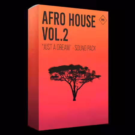 Production Music Live Afro House Sound Pack Vol.2 [WAV, MiDi, Synth Presets, DAW Templates] - Sample Pack Artwork