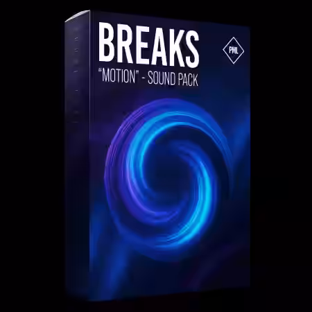 Production Music Live Breakbeat Sound Pack Motion [WAV, MiDi, Synth Presets, DAW Templates] - Sample Pack Artwork