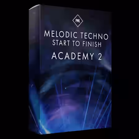 Production Music Live Complete Melodic Techno Start to Finish Academy Vol.2 [WAV, MiDi, Synth Presets, DAW Templates, TUTORiAL] - Sample Pack Artwork