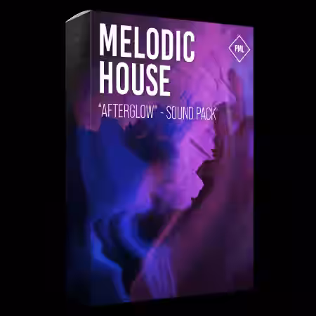 Production Music Live Melodic House Sound Pack Afterglow [WAV, MiDi, Synth Presets, DAW Templates] - Sample Pack Artwork