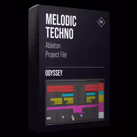 Production Music Live Odyssey Melodic Techno Ableton Project [Ableton Live] - Sample Pack Artwork