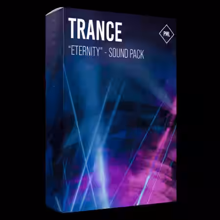 Production Music Live PML Trance Sound Pack Eternity [WAV, MiDi, Synth Presets, DAW Templates] - Sample Pack Artwork