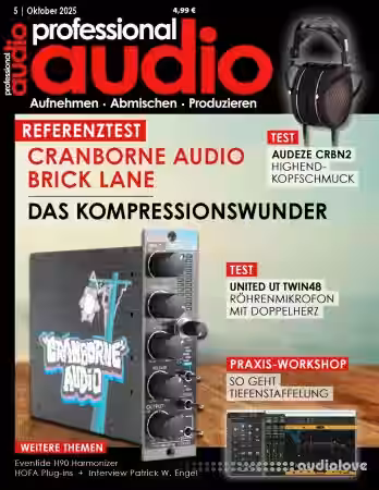 Professional Audio Nr.05 Oktober 2025 - Sample Pack Artwork