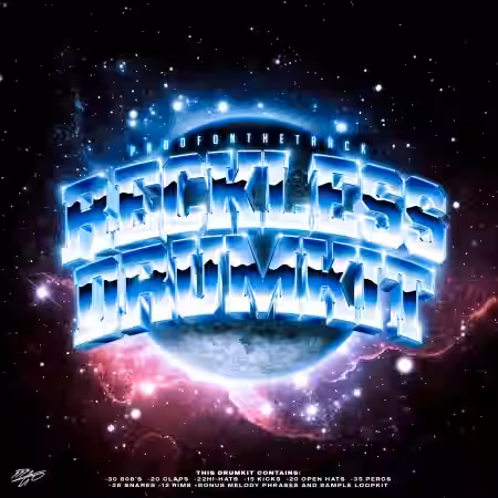 ProofOnTheTrack Reckless (Drum Kit) [WAV] - Sample Pack Artwork