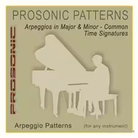 Prosonic Studios Midi Arpegio Series Major and Minor Arpeggio 1-18 [MiDi] [WiN] - Sample Pack Artwork