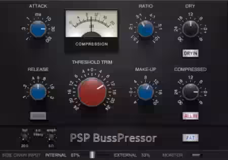 PSPaudioware PSP BussPressor v2.0.0 [MacOSX] - Sample Pack Artwork