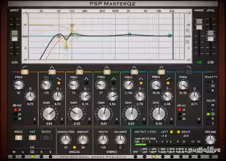 PSPaudioware PSP MasterQ2 v2.1.5 [WiN] - Sample Pack Artwork