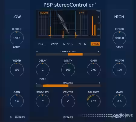 PSPaudioware PSP stereoController2 v2.0.2 [WiN] - Sample Pack Artwork