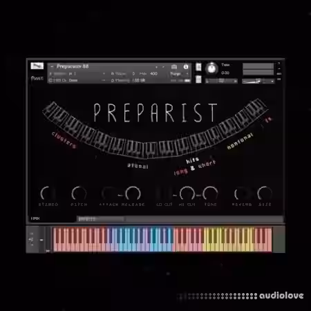 Pssst Instruments Preparist: Piano Percussion [KONTAKT] - Sample Pack Artwork