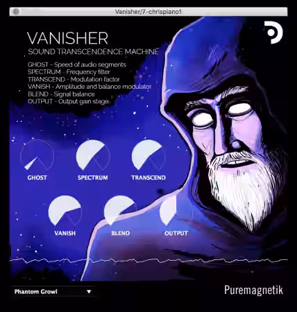 Puremagnetik Vanisher v1.0.4 / v1.0.5 RETAiL [WiN, MacOSX] - Sample Pack Artwork