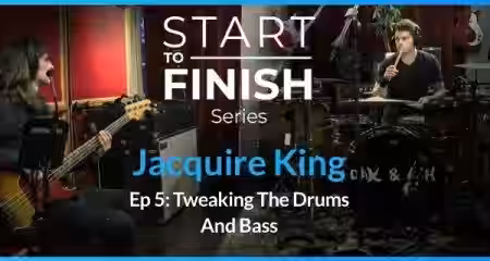 PUREMIX Jacquire King Episode 5 Tweaking The Drums And Bass [TUTORiAL] - Sample Pack Artwork